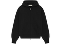 Fear of God Essentials Zip Up Hoodie Black