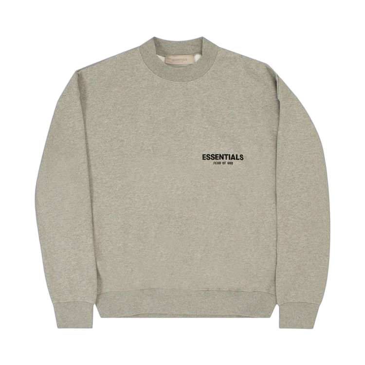 Fear of God Essentials Crewneck Dark Oatmeal - Sneak
