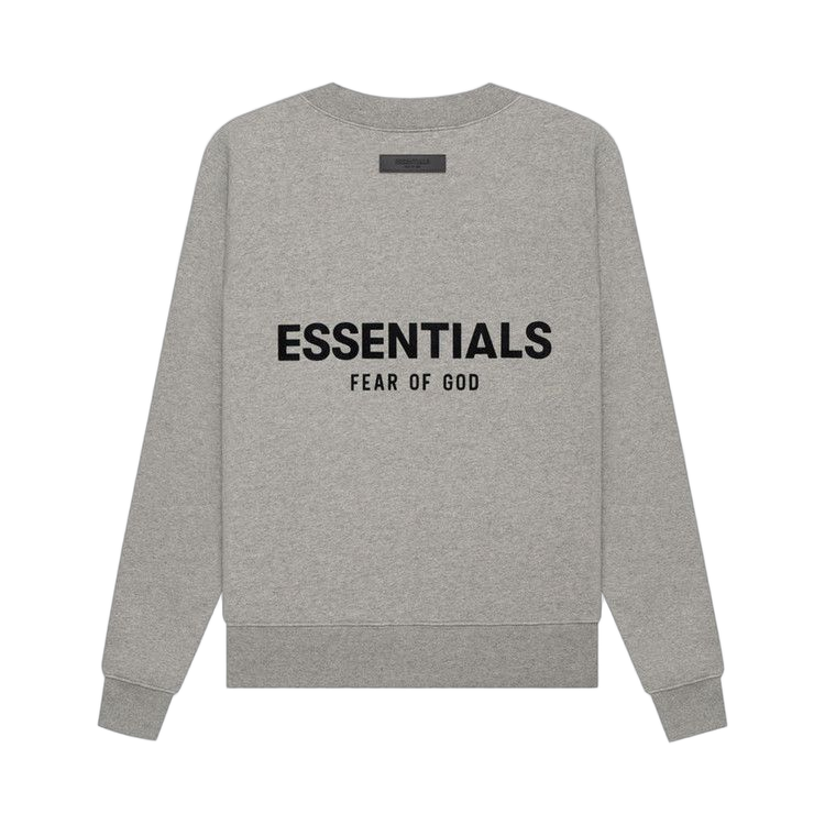 Fear of God Essentials Crewneck Dark Oatmeal - Sneak