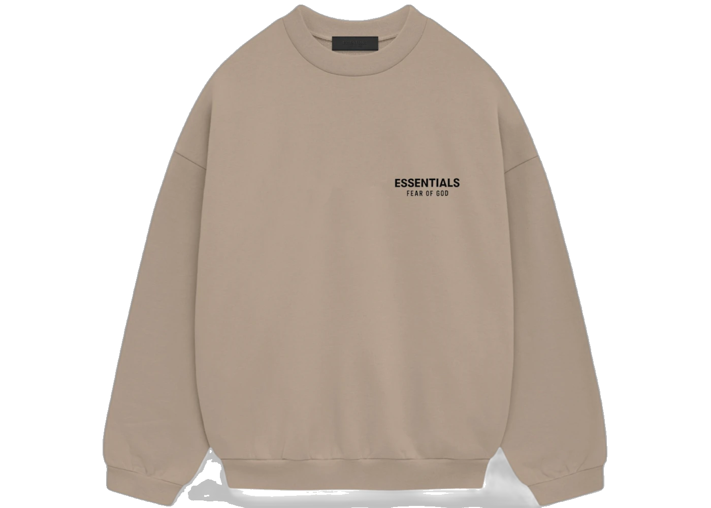 Fear of God Essentials Fleece Crewneck Desert Sand
