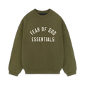Fear of God Essentials Fleece Crewneck Military