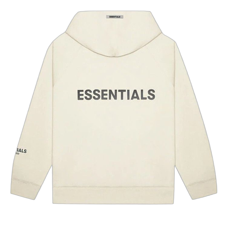 Fear of God Essentials Full Zip Hoodie Cream