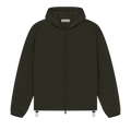 Fear of God Essentials Full Zip Jacket Off Black