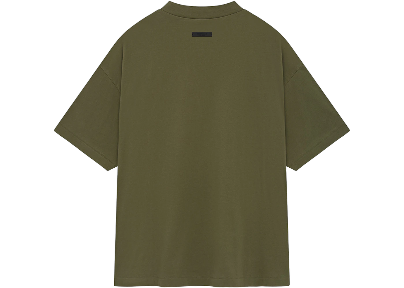 Fear of God Essentials Jersey Crewneck T-Shirt Military