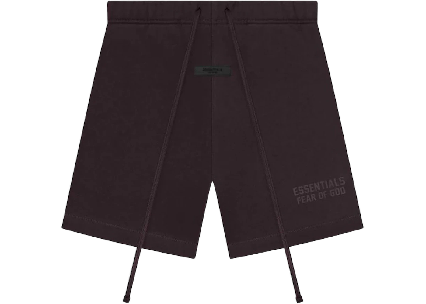 Fear of God Essentials Sweatshorts Plum, Plum (fear-of-god-essentials-sweatshort-plum)
