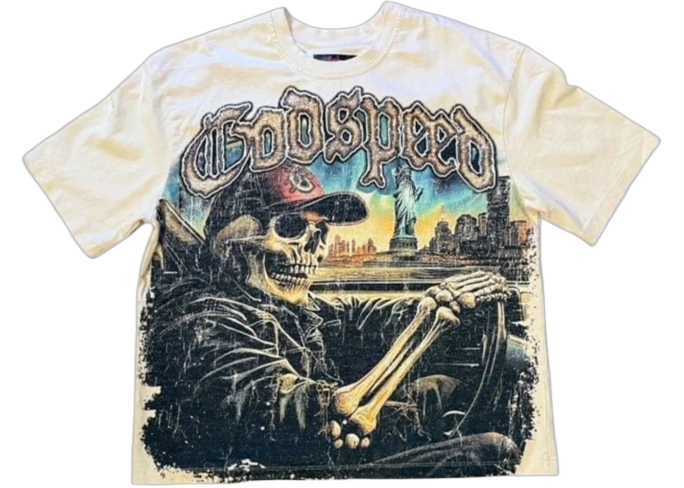 Godspeed Sightseeing T-shirt Bone