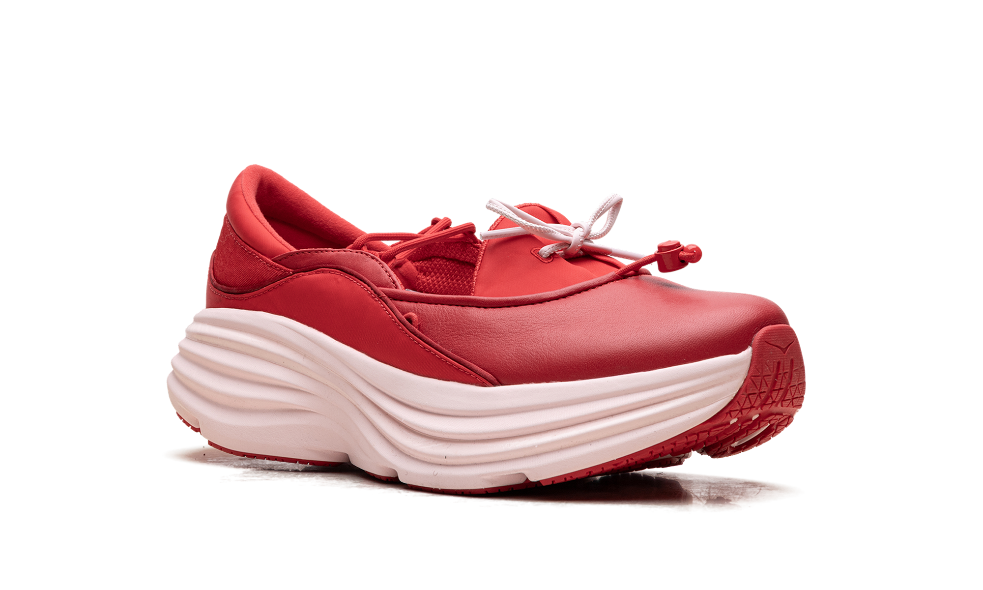 Hoka One One Bondi Mary Jane Cerise Rose Tea