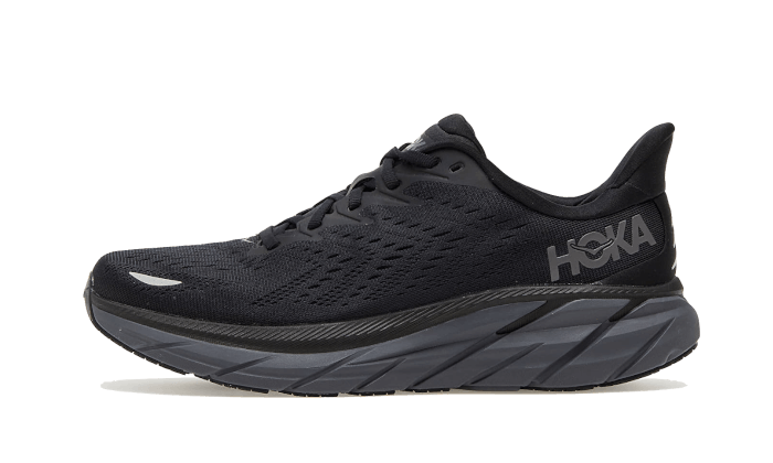 Hoka One One Clifton 8 Black, Black/Black (1119393-BBLC)