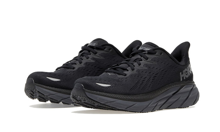 Hoka One One Clifton 8 Black, Black/Black (1119393-BBLC)