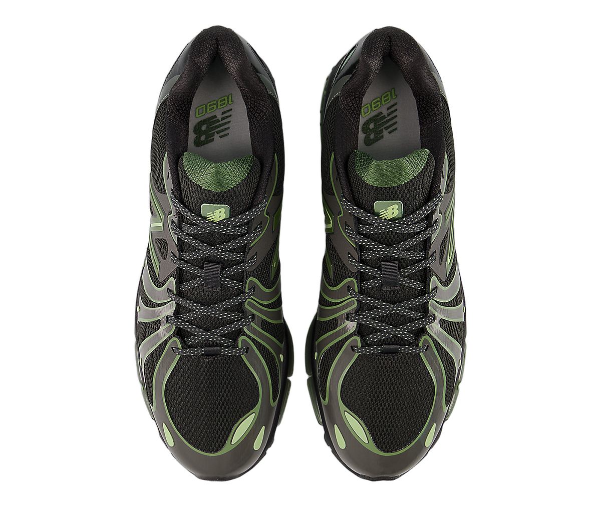 New Balance 1890 Faded Black Utility Green