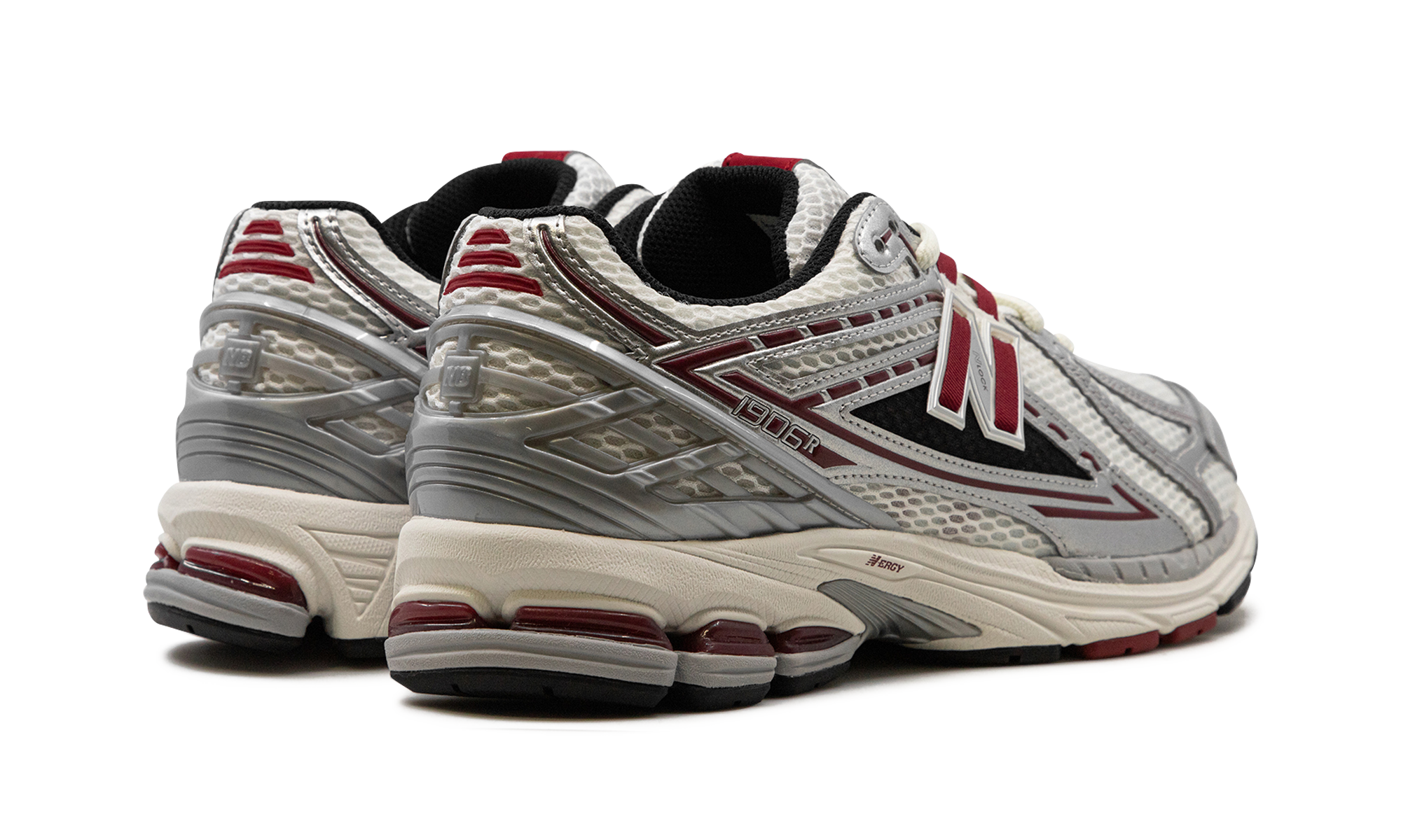 New Balance 1906R Silver Classic Crimson