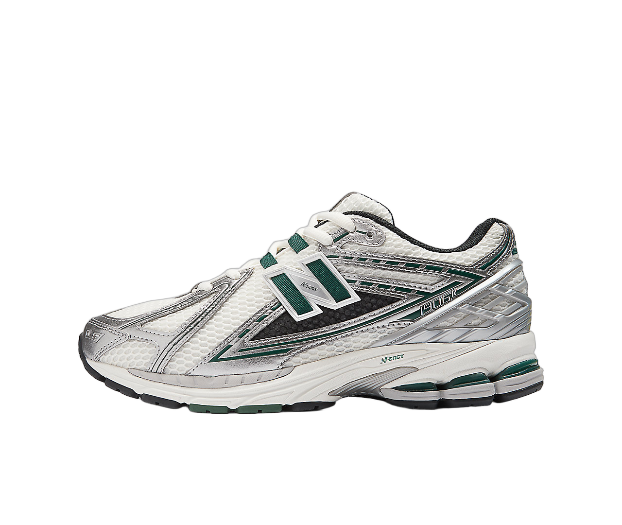 New Balance 1906R Silver Metallic Nightwatch Green - Sneak