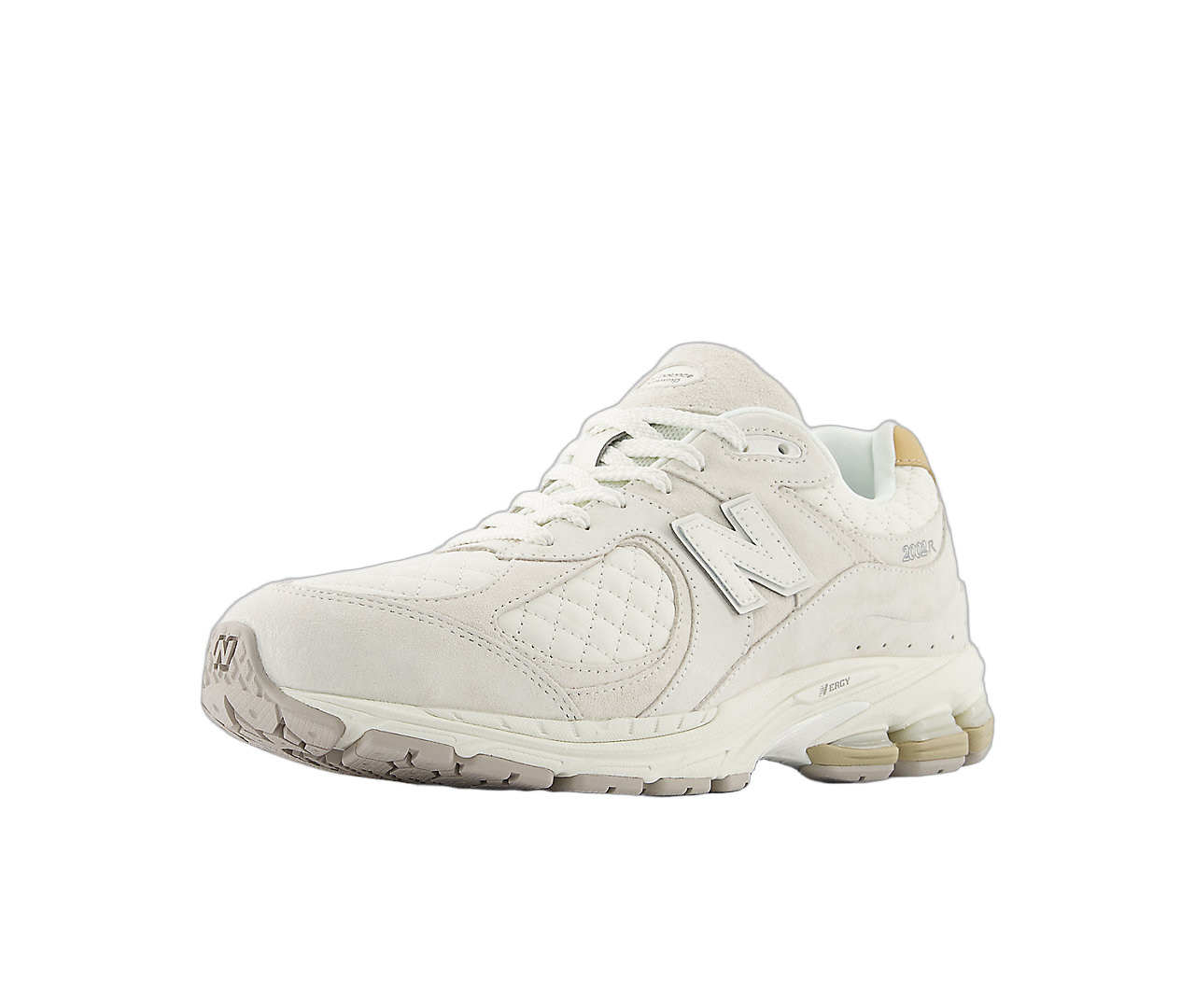 New Balance 2002R Quilted White, White/Sea Salt/Tan (M2002RPD)