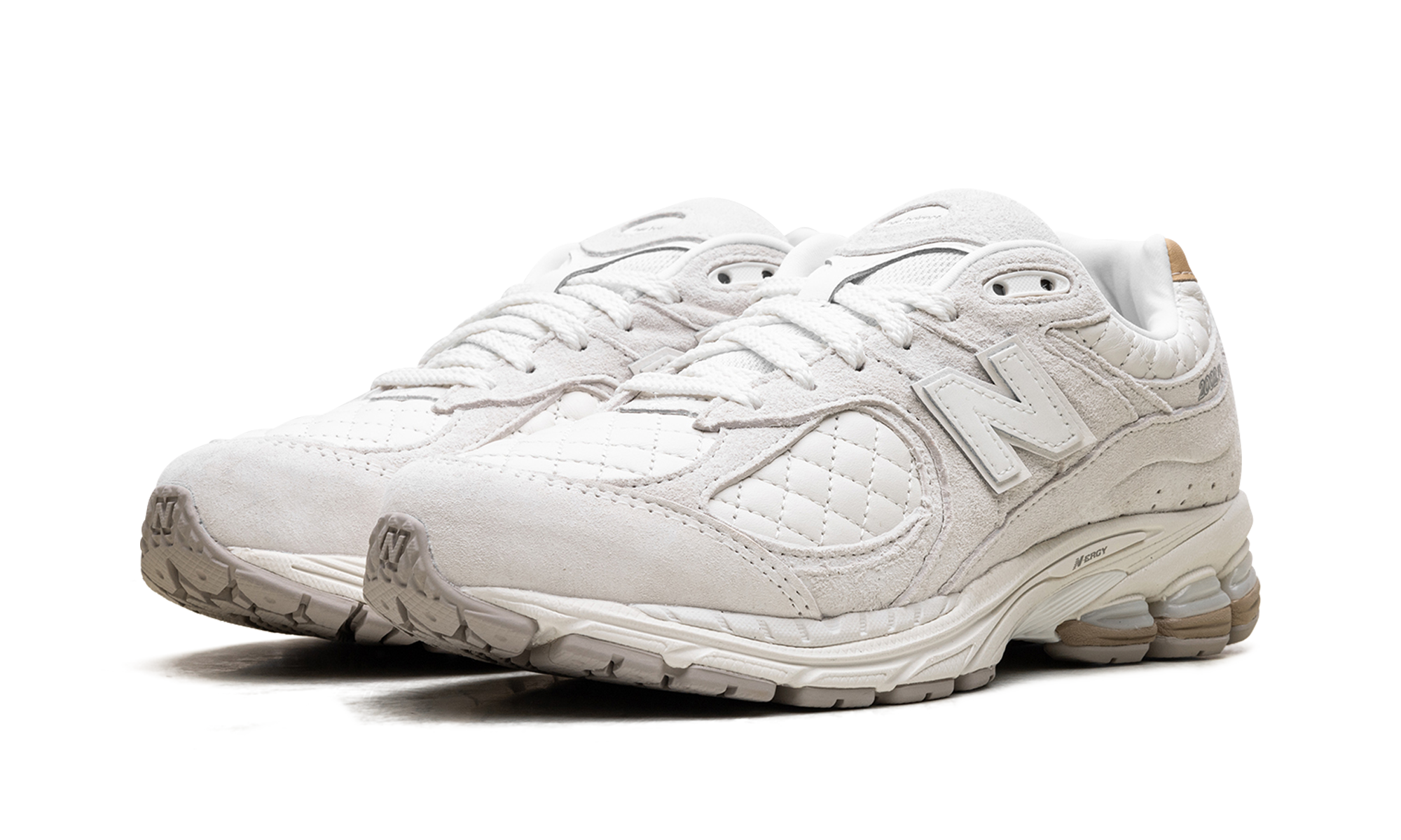 New Balance 2002R Quilted White