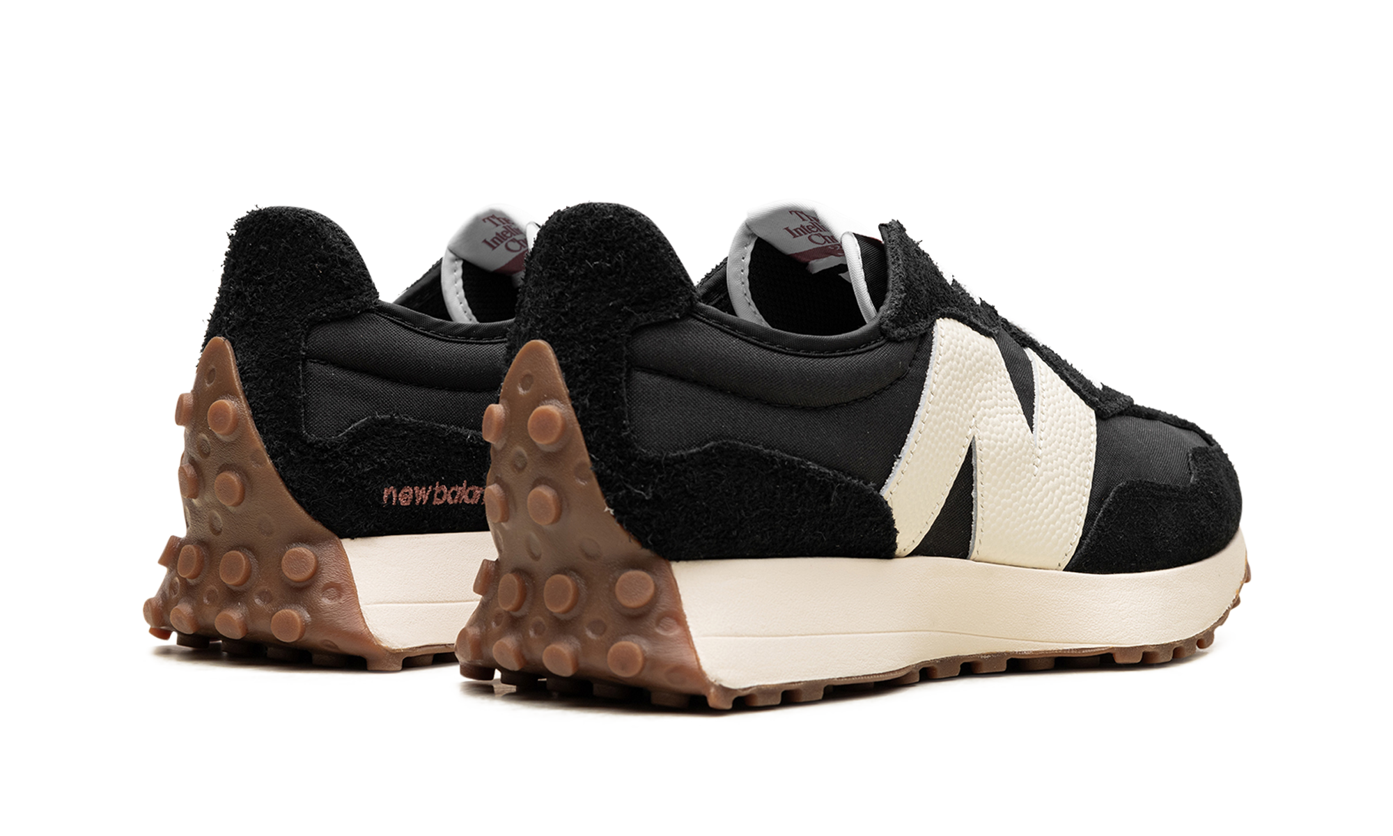 New Balance 327 Black White Gum