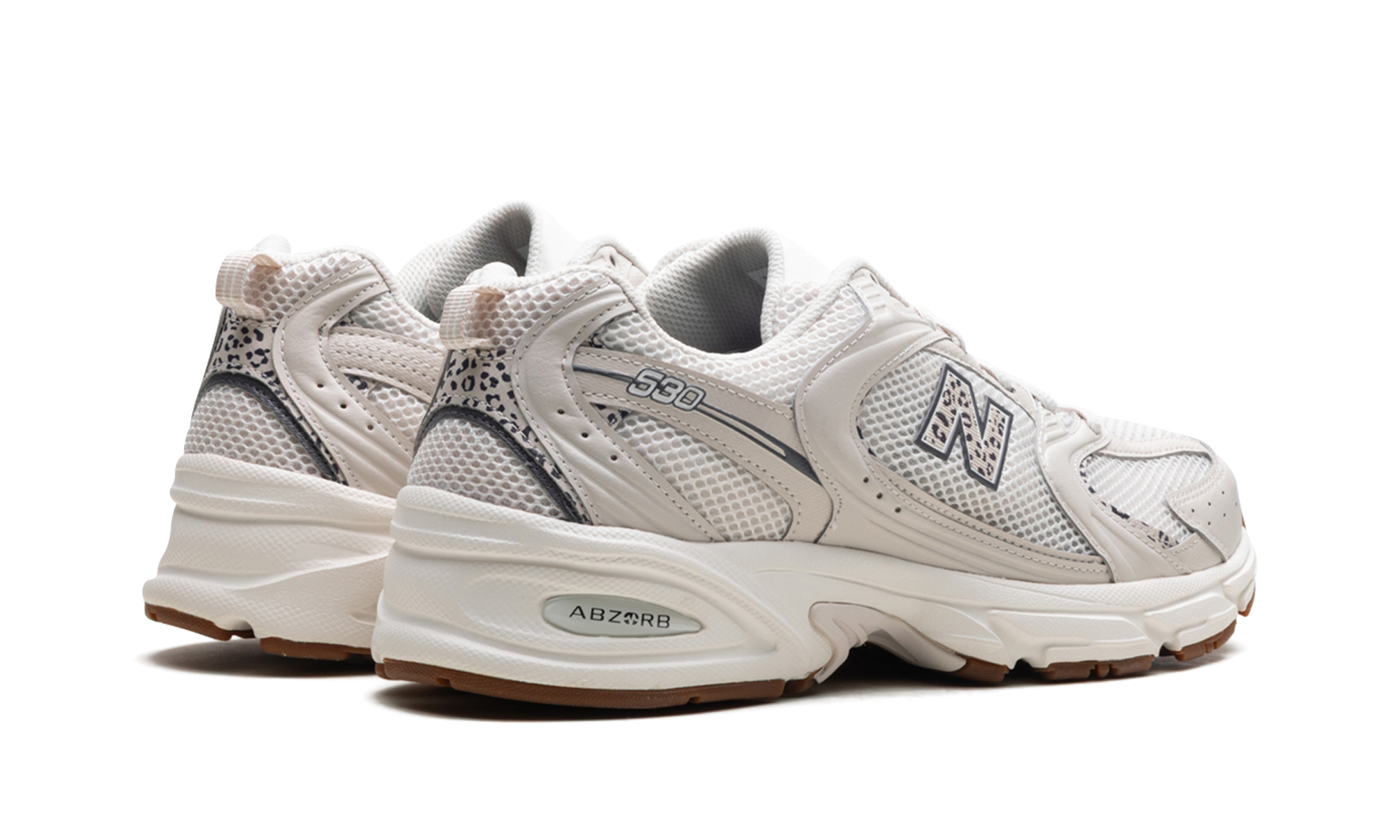 New Balance 530 Moonbeam Cow Print
