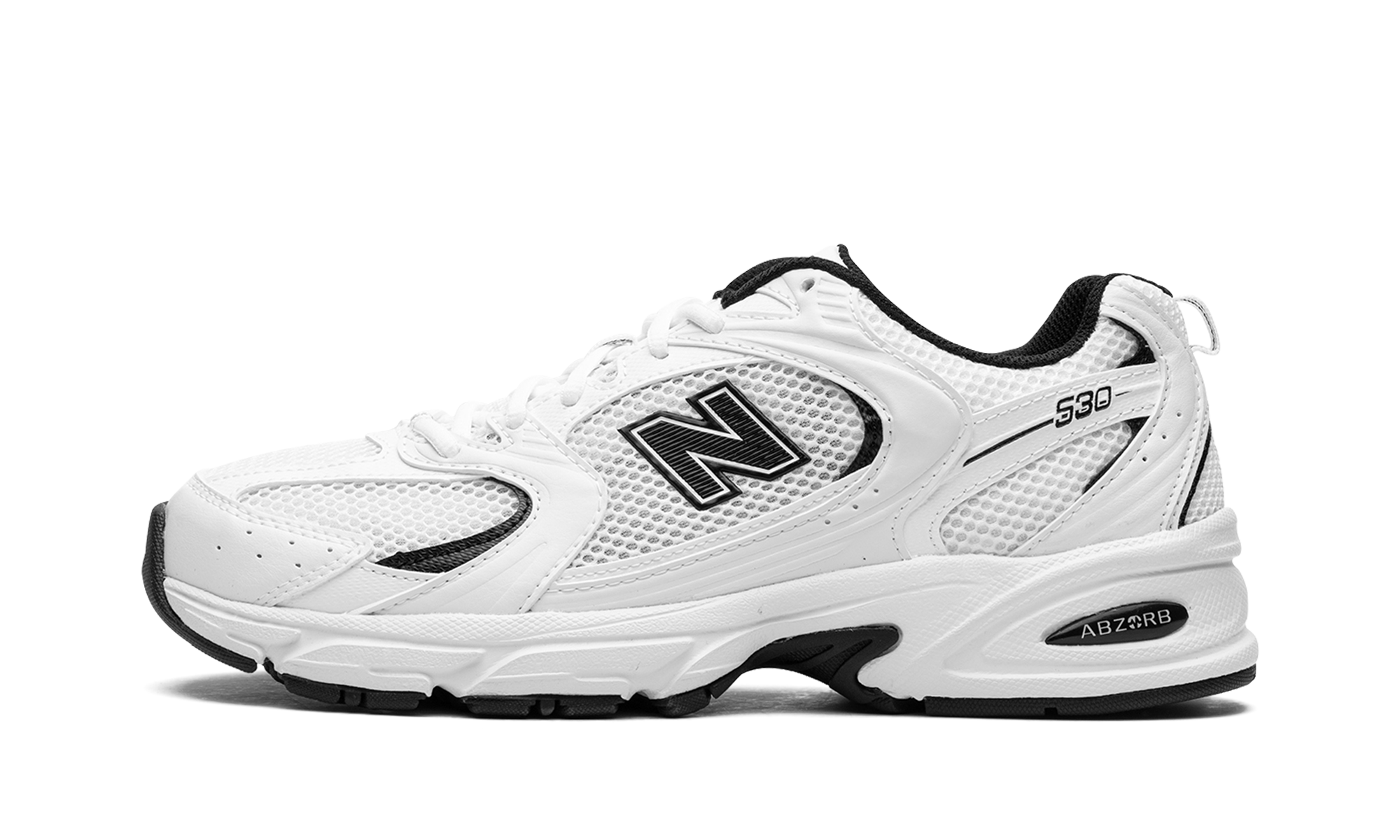 New Balance 530 White Black Details