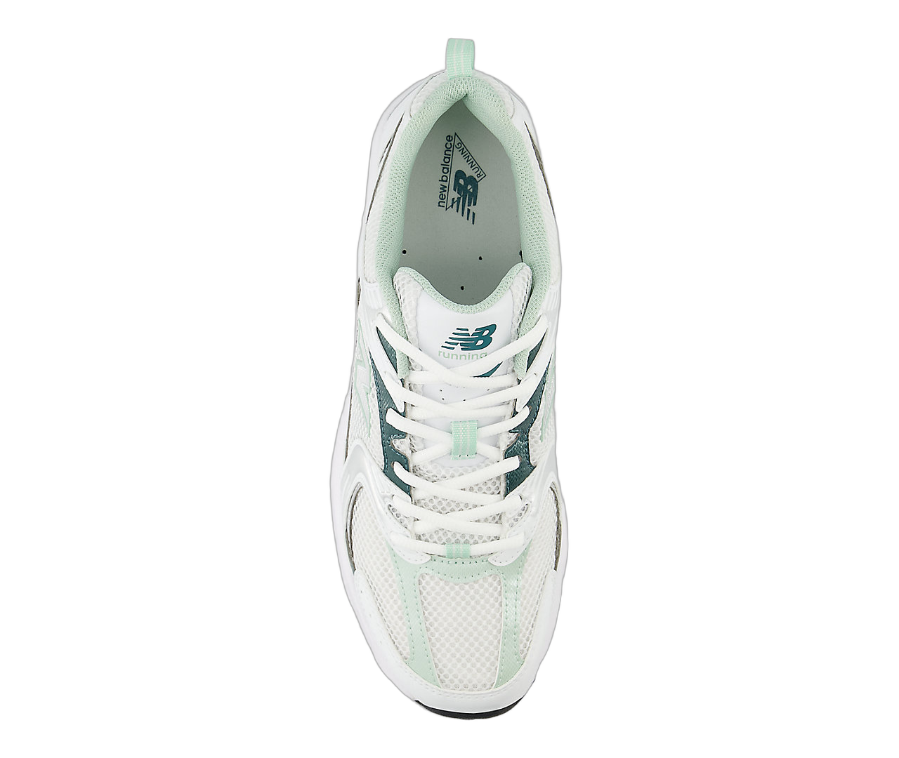 New Balance 530 White New Spruce, White/New Spruce/Clay Ash (MR530RB)