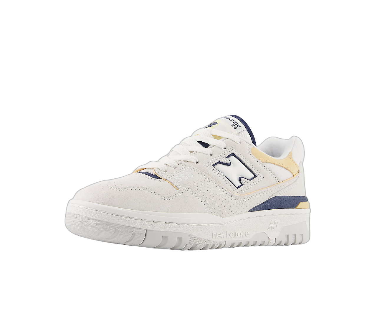 New Balance 550 Sea Salt Navy Raw Sugar, Sea Salt/Navy/Raw Sugar (BBW550AB)