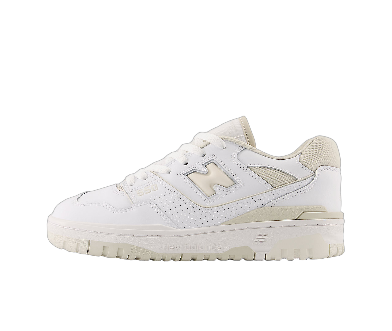 New Balance 550 Silver Birch, White/Silver Birch/Beige (BBW550WS)