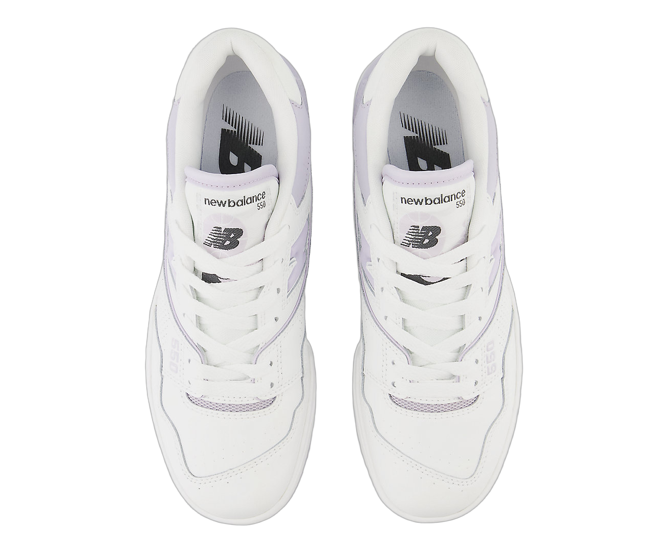 New Balance 550 White Lilac, White/Grey Violet (BBW550BV)