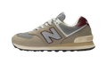 New Balance 574 Arid Stone Monarch Burgundy