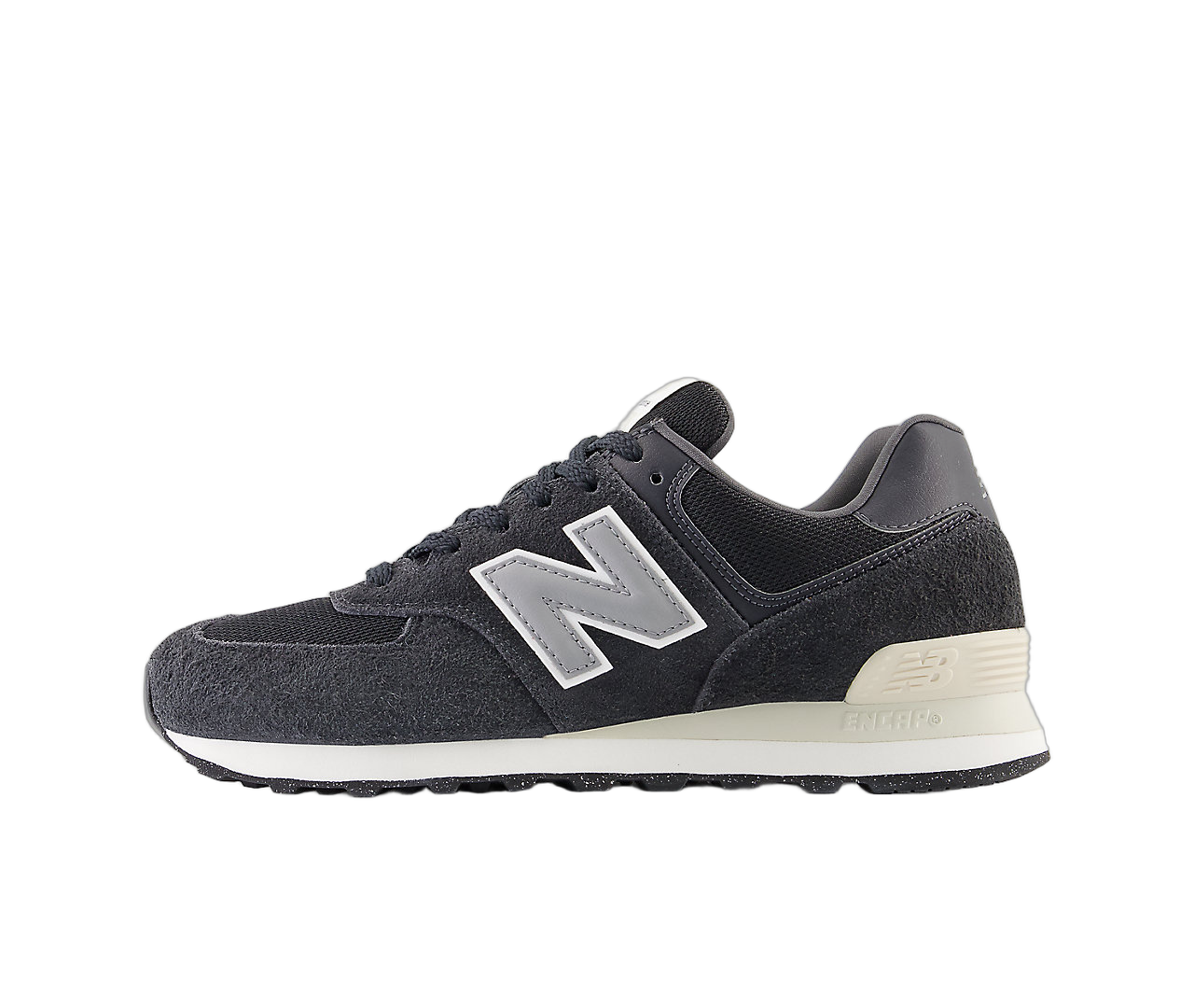 New Balance 574 Black Noir Grey, Black/Noir/Grey (U574SBG)