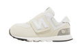 New Balance 574 Hook and Loop Nimbus Cloud White (TD)