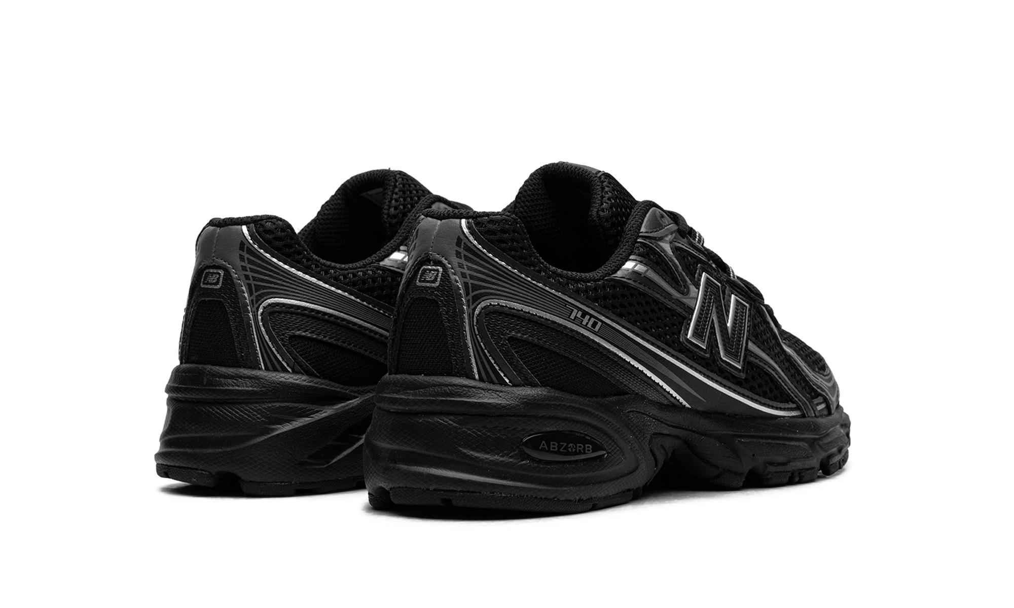 New Balance 740 Black Silver Metallic
