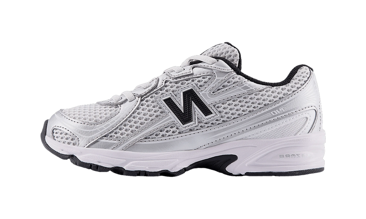 New Balance 740 Bungee Lace Grey Black (PS)