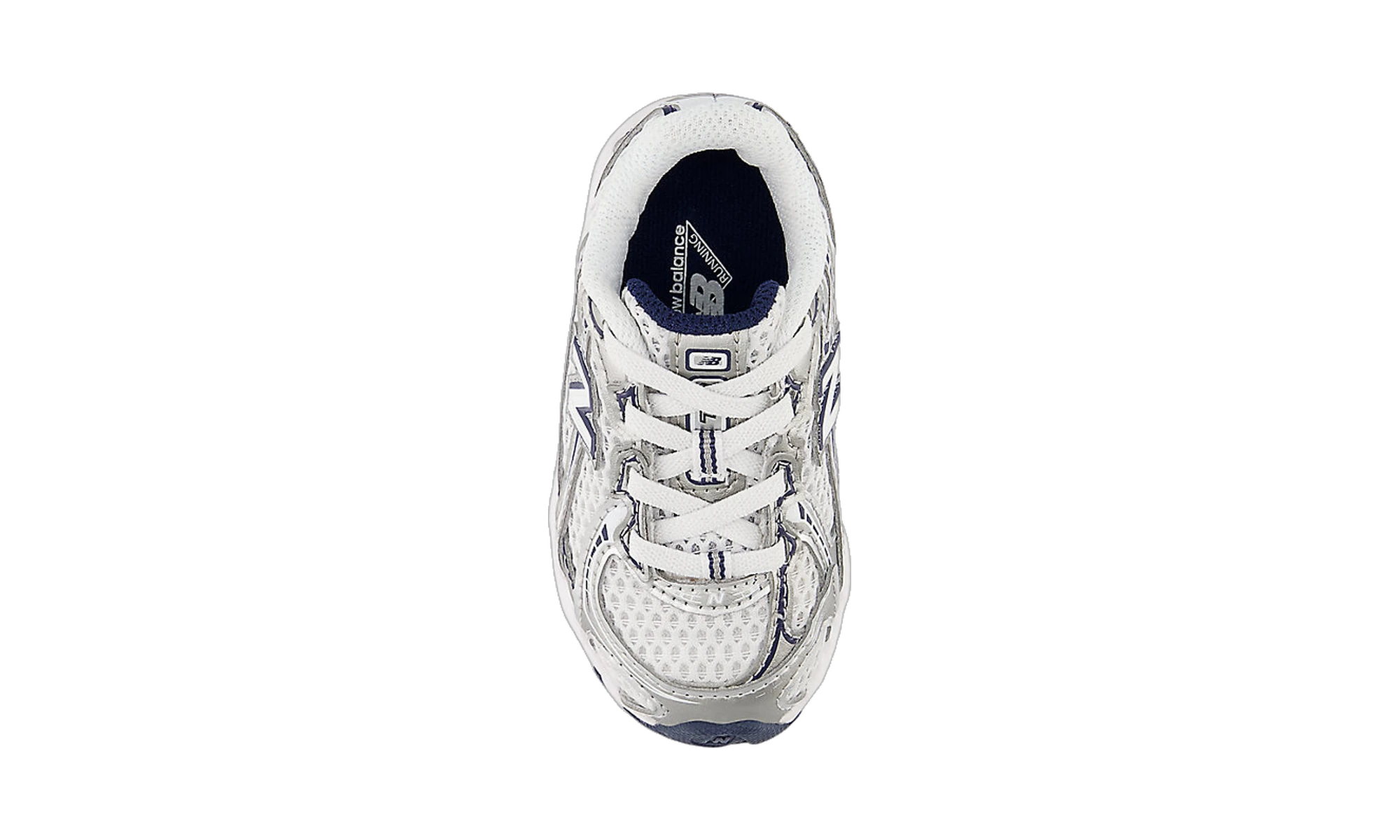 New Balance 740 Bungee Lace White Navy Silver (TD)