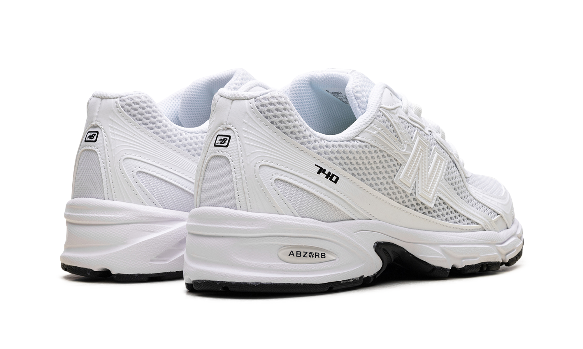 New Balance 740 Triple White
