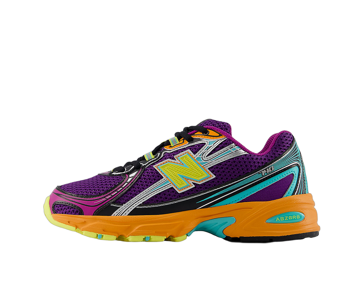 New Balance 740v2 Concord Grape Sun Glow, Concord Grape/Purple Fuchsia/Sun Glow/Firefly (U740MC2)