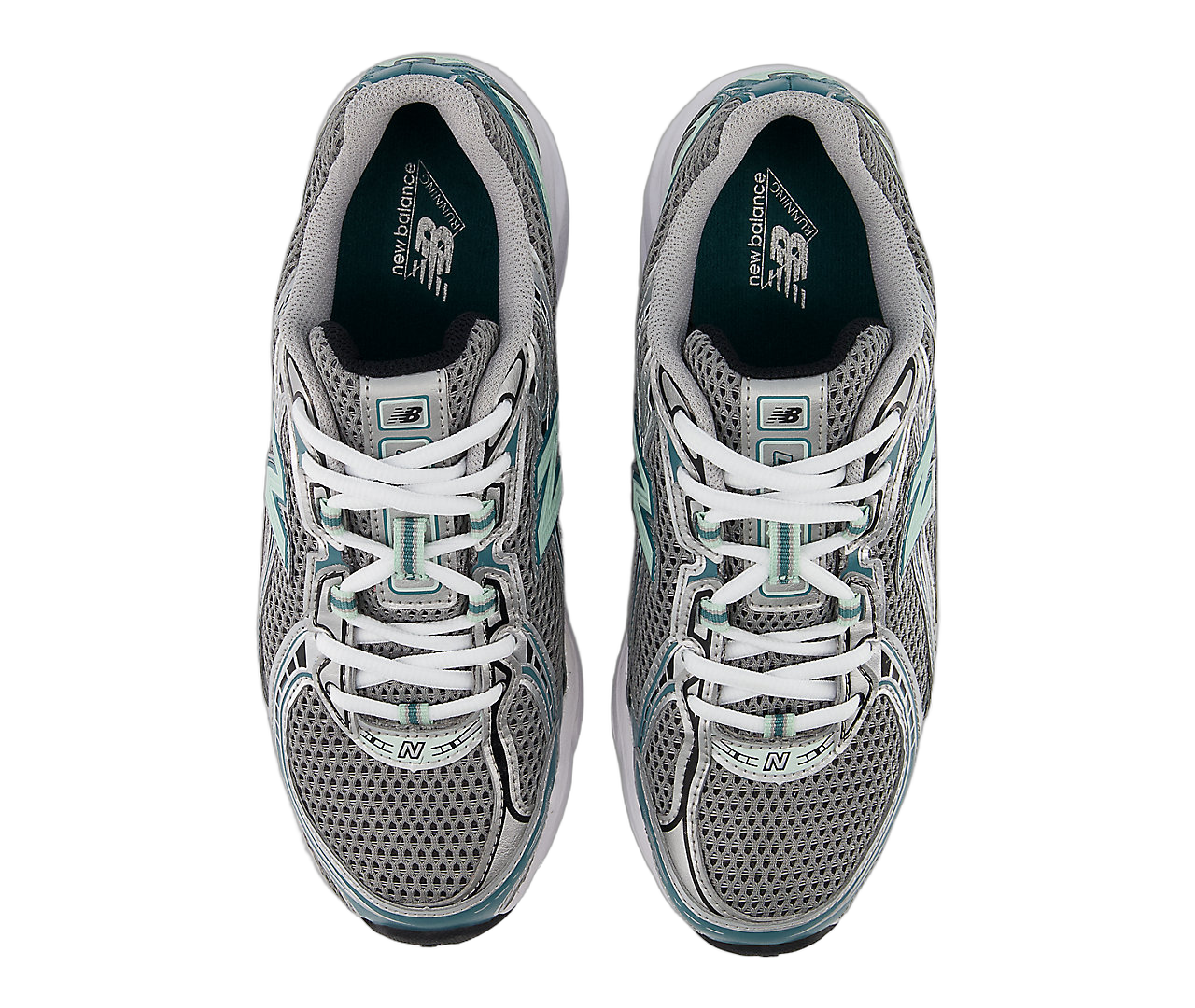 New Balance 740v2 Silver Metallic New Spruce, Silver Metallic/New Spruce/Clay Ash/Rain Cloud (U740NC2)