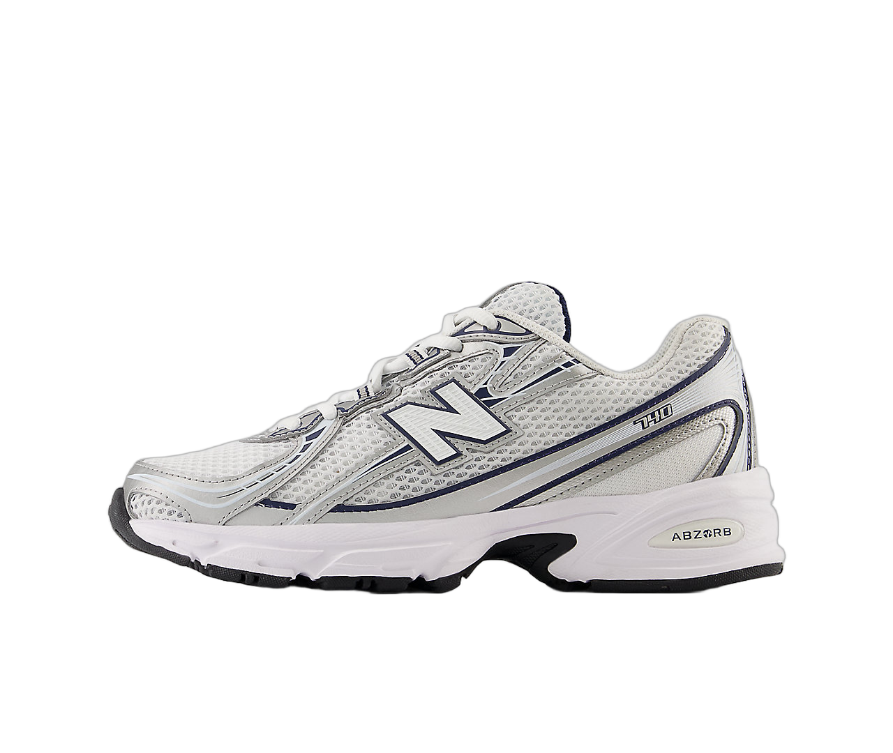 New Balance 740v2 White Shadow Grey Navy, White/Shadow Grey (U740WN2)
