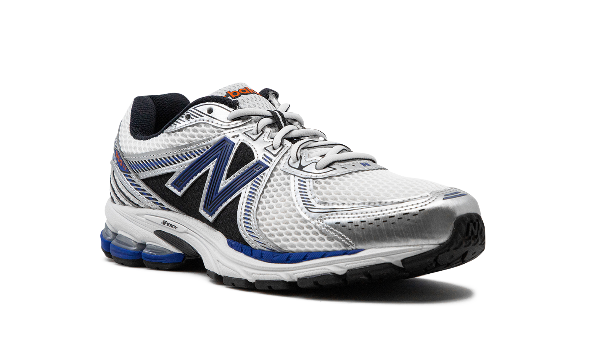 New Balance 860v2 White Team Royal Silver