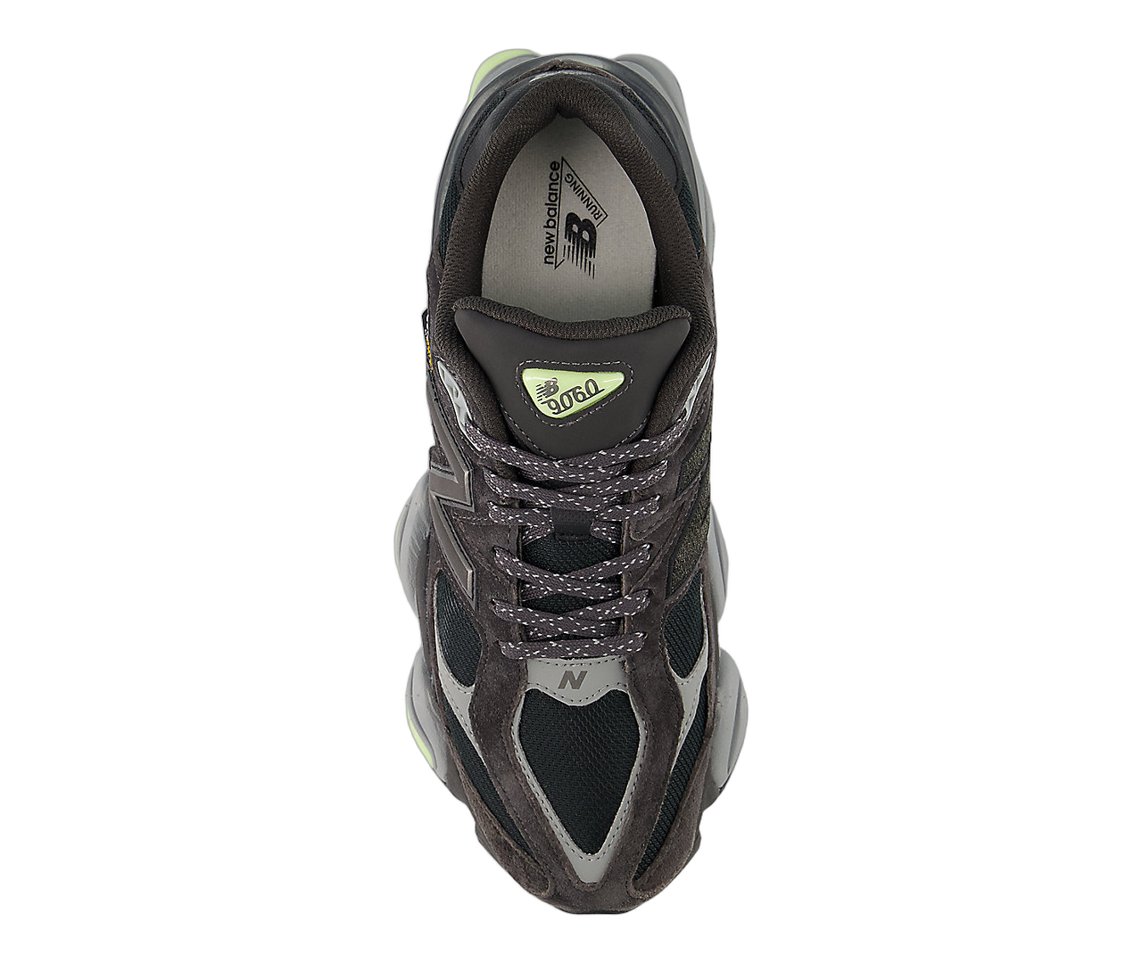 New Balance 9060 Black Cement Dry Lime