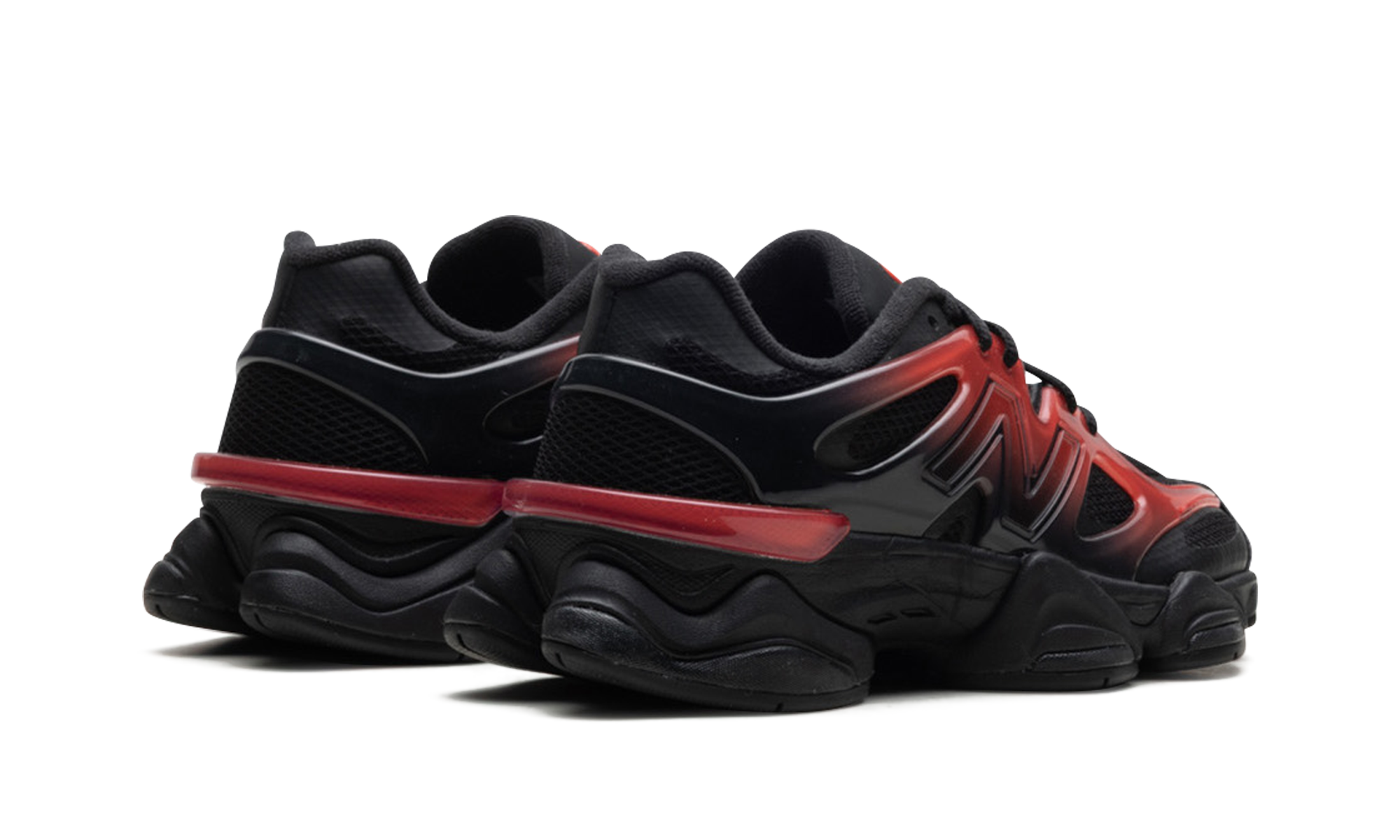 New Balance 9060 Black Red Gradient