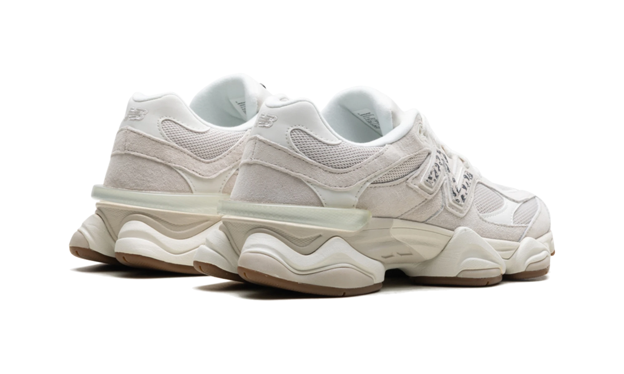 New Balance 9060 Sea Salt Leopard Print