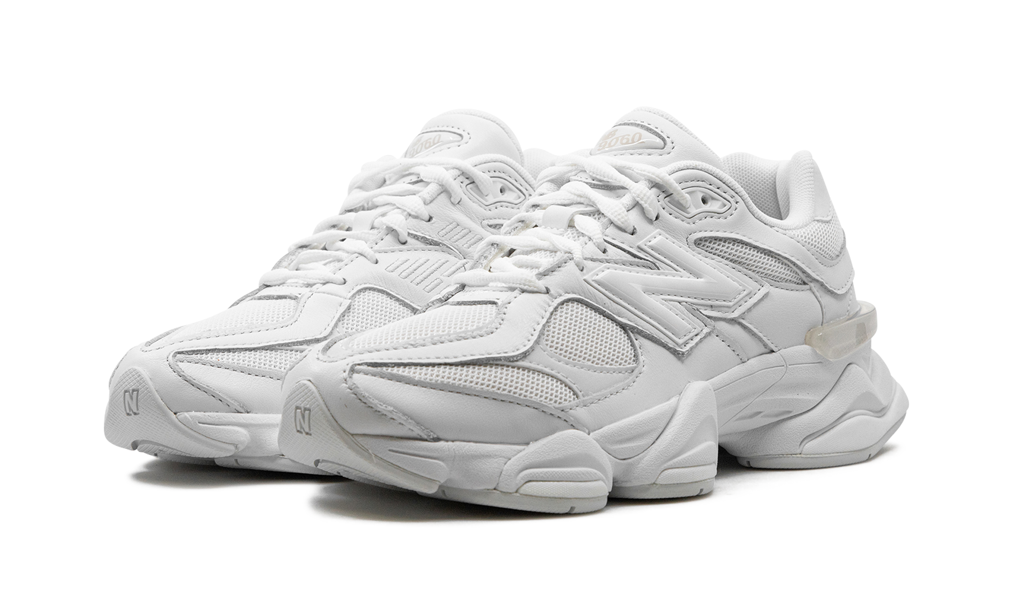 New Balance 9060 Triple White