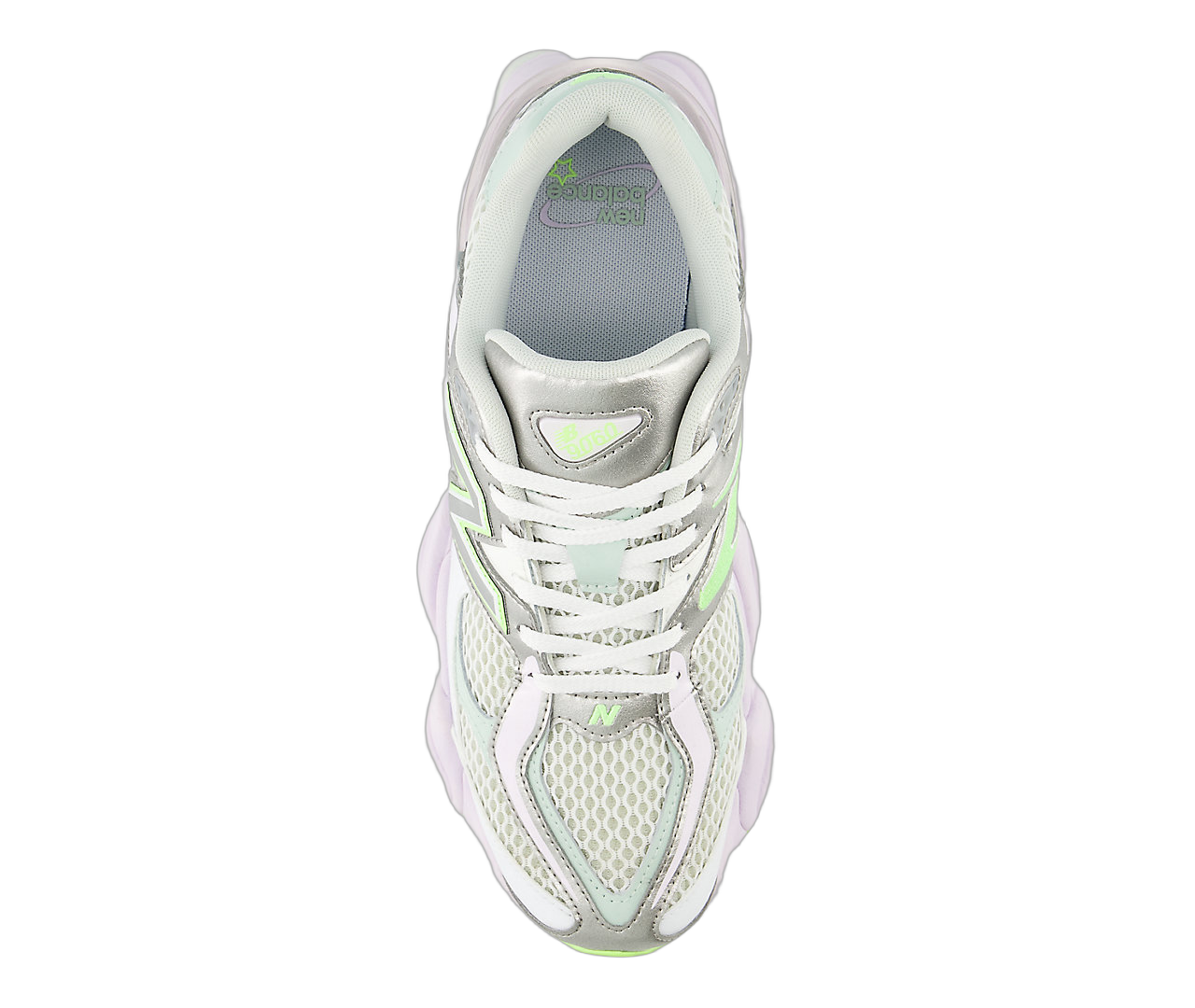 New Balance 9060 White Taro, White/Silver Metallic/Taro (U9060AGT)