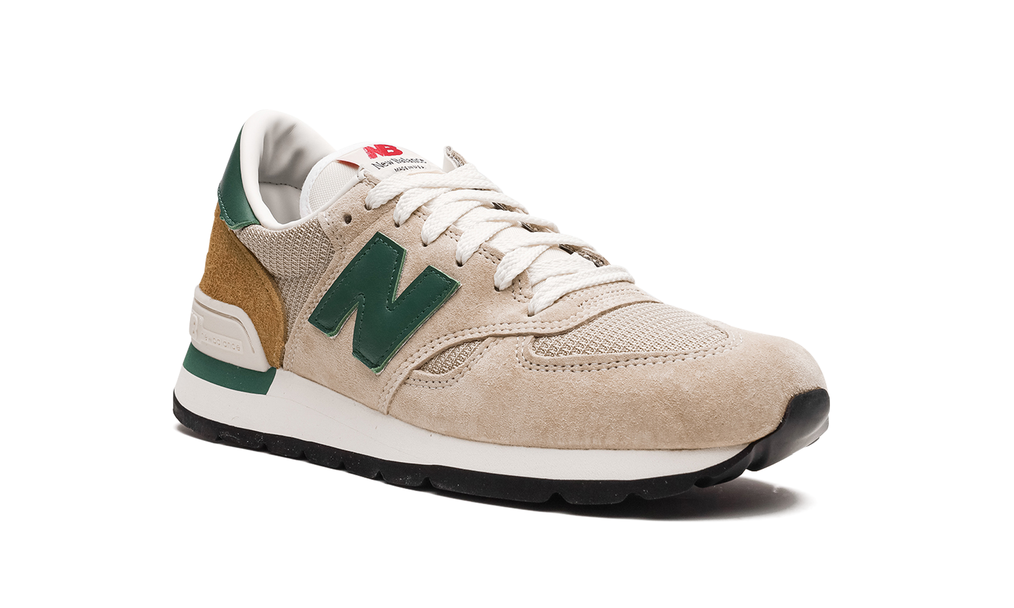 New Balance 990v1 MiUSA Tan Green
