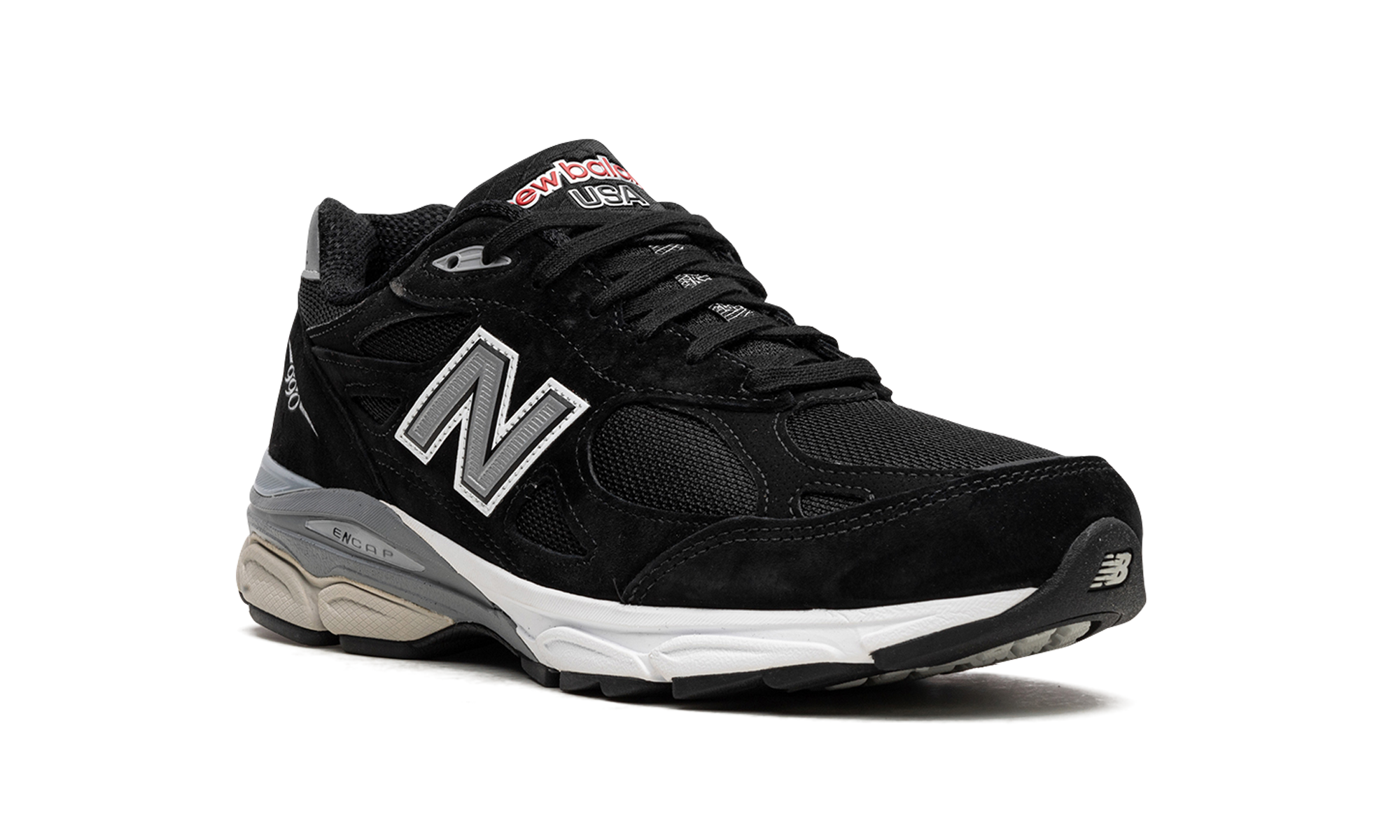 New Balance 990v3 MiUSA Black White