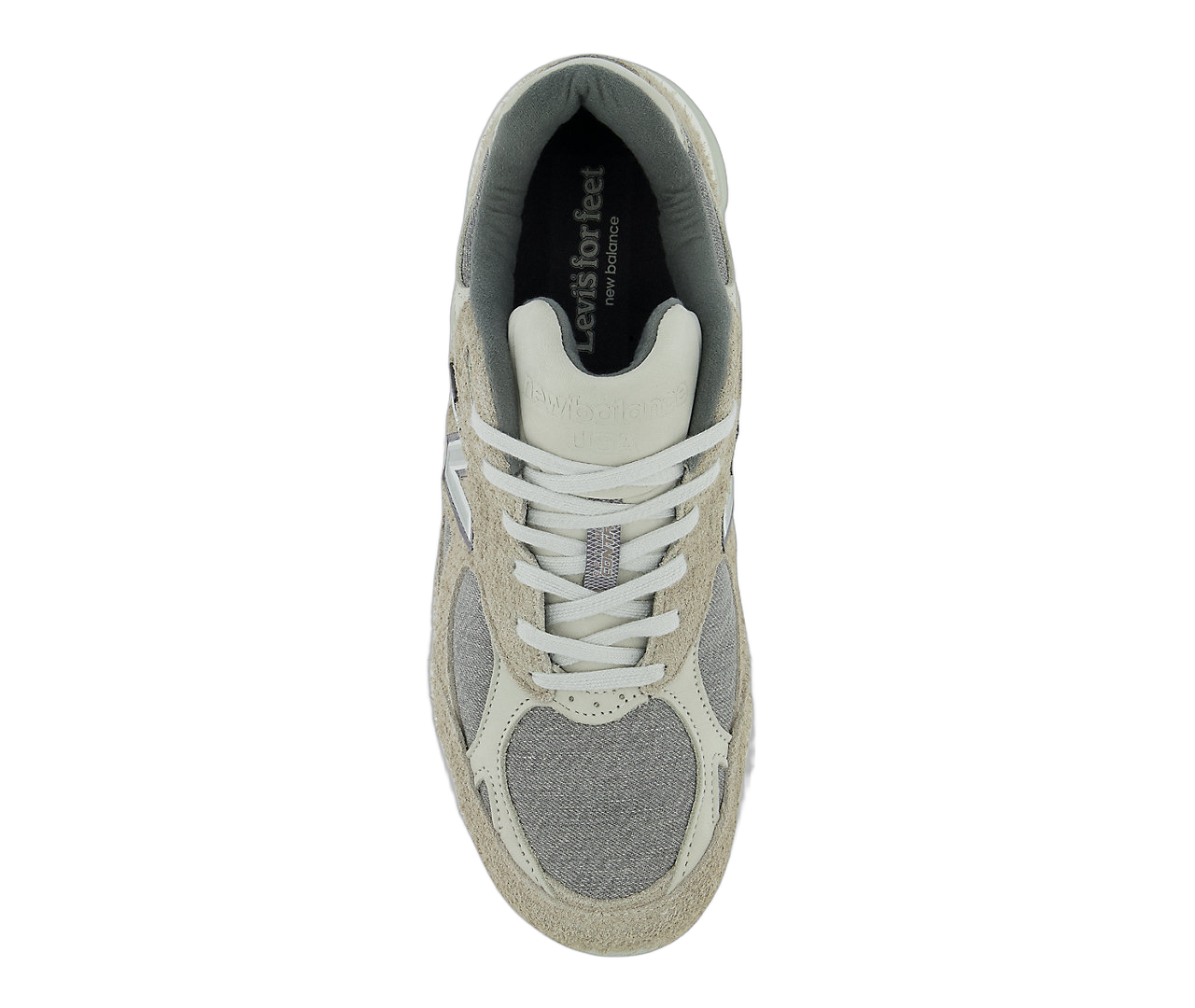 New Balance 990v3 MiUSA Levi's Elephant Skin, Elephant Skin/Grey (M990LV3)