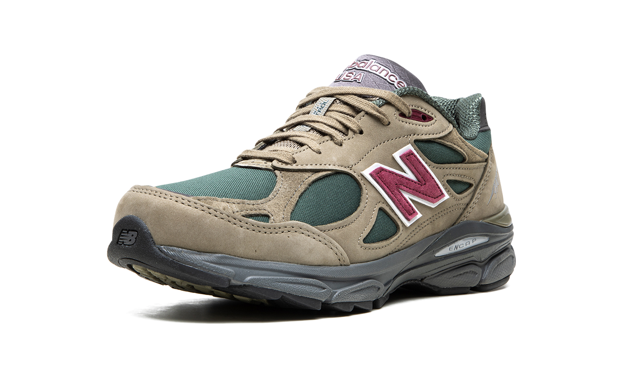 New Balance 990v3 MiUSA Teddy Santis Green Purple