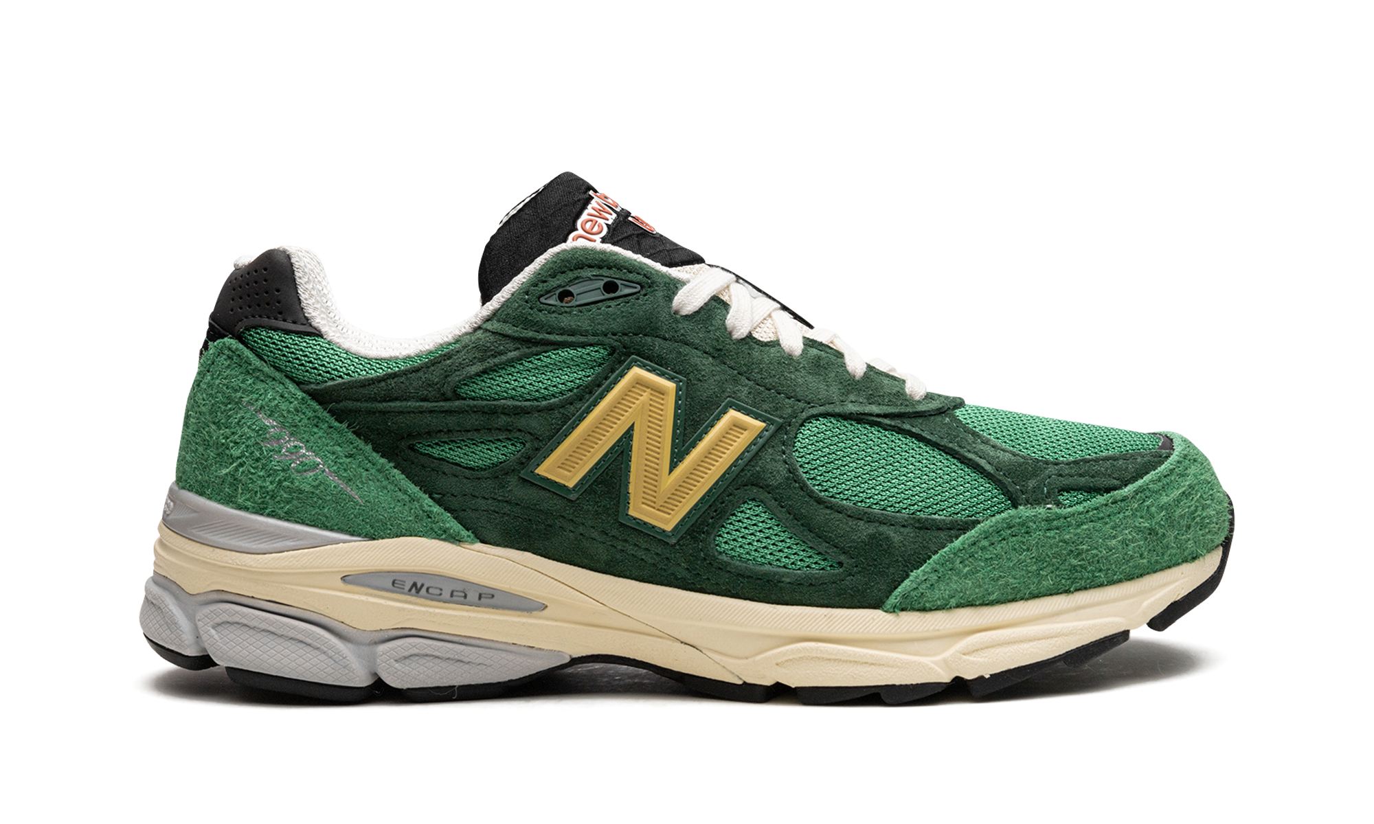 New Balance 990v3 MiUSA Varsity Green Gold