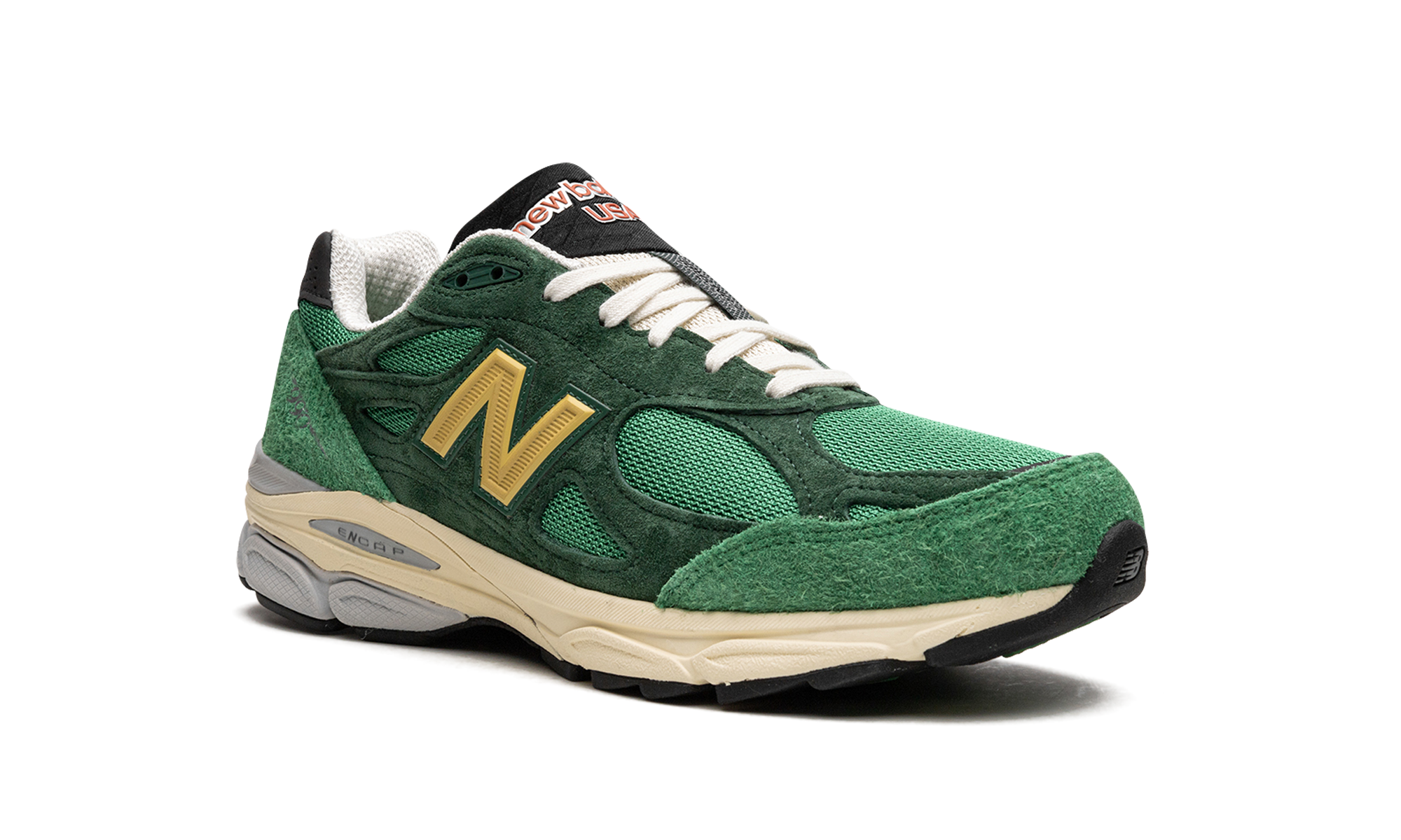 New Balance 990v3 MiUSA Varsity Green Gold