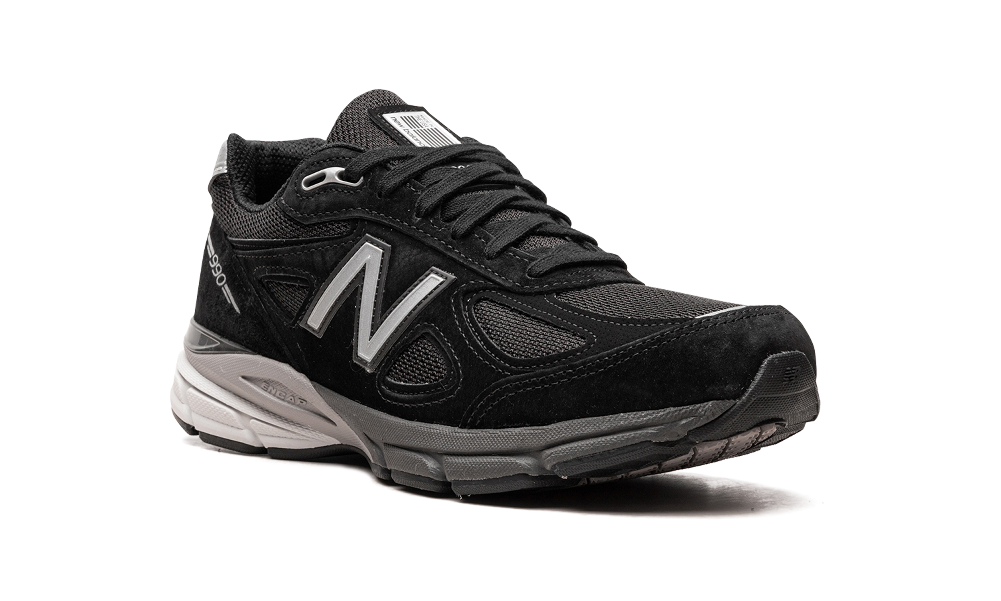 New Balance 990v4 MiUSA Black Silver