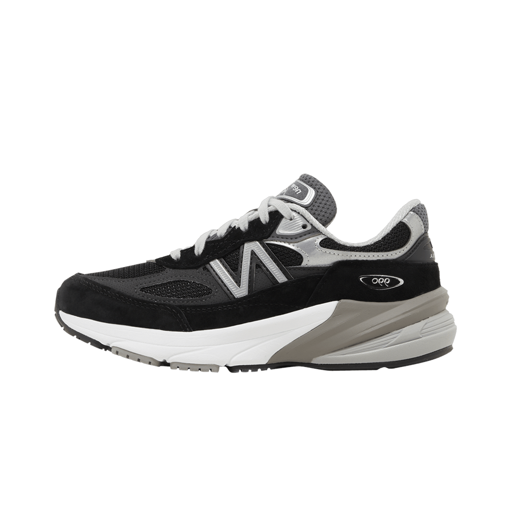 New Balance 990v6 MiUSA Black Grey White, Black/White (W990BK6)