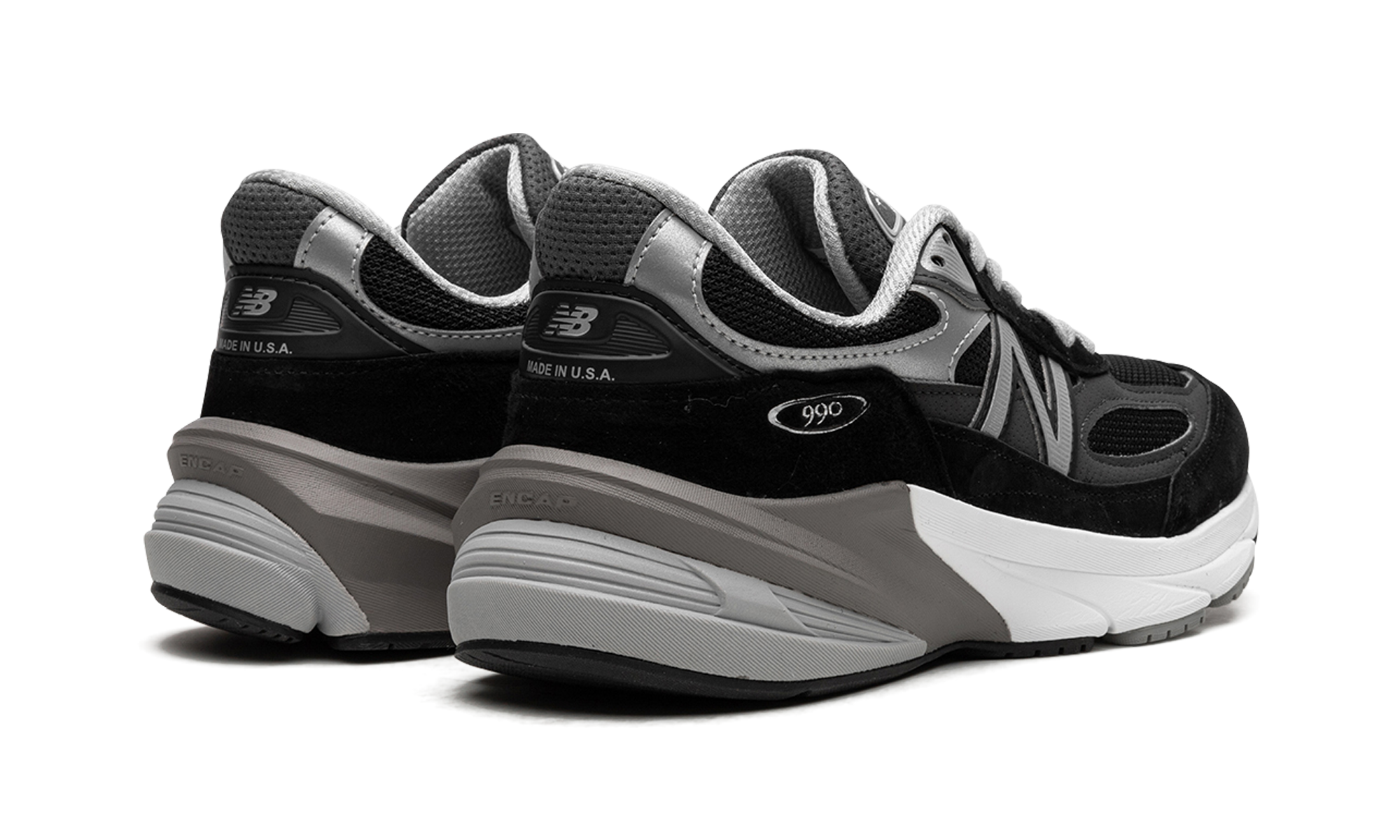 New Balance 990v6 MiUSA Black Grey White